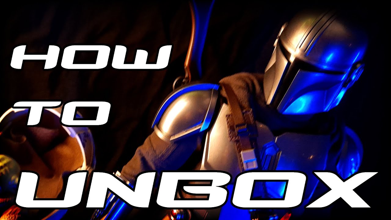 How To Unbox #043 - Hot Toys - TMS15 - The Mandalorian & The Child - The Mandalorian - Unboxing