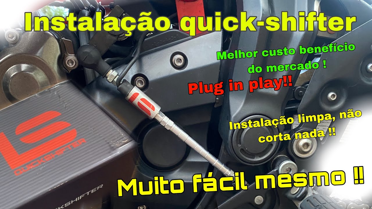 INSTALEI UM QUICK SHIFTER NA MT-07🔥🔥muito fácil/rápido🔥melhor custo-bebeficio atual🔥LS quickshifter