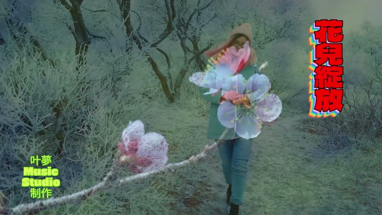 『花兒綻放』新歌發表🎵是誰在唱歌 聽見了！是誰在鼓勵啊 聽見了！是誰在微笑啊 看見了！悲傷的前頭啊那一端啊！花兒啊花兒啊花兒在綻放......【叶夢音楽工作室 作品】