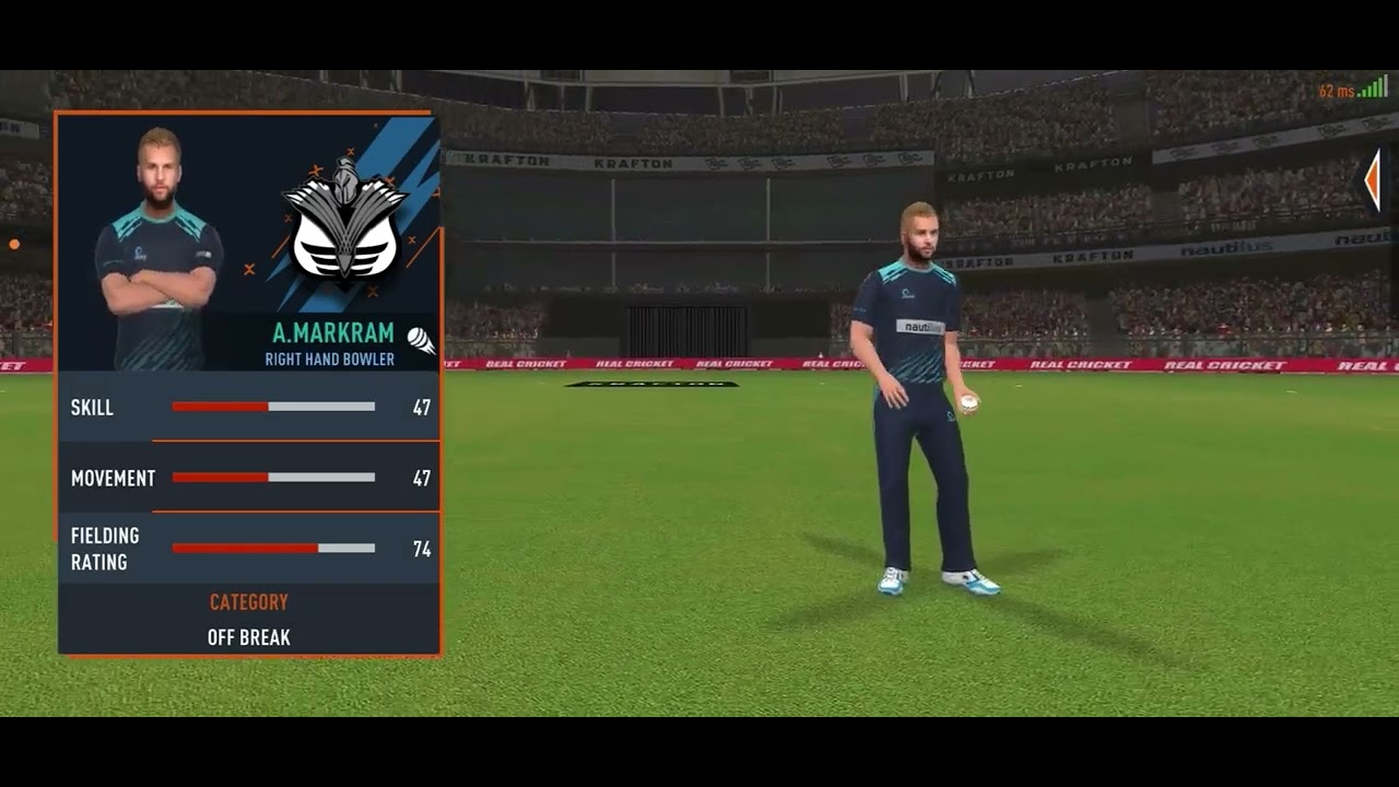 Gold Rank Opponent Using 4 Bowlers in Pro Series Match #rc24 #cricket 