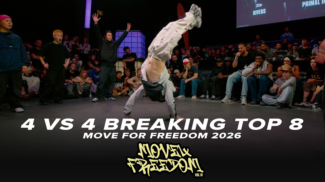 Rivers Crew против Primal Instincts | ТОП-8 4 на 4 БРЕЙКИНГ | Move For Freedom 2026