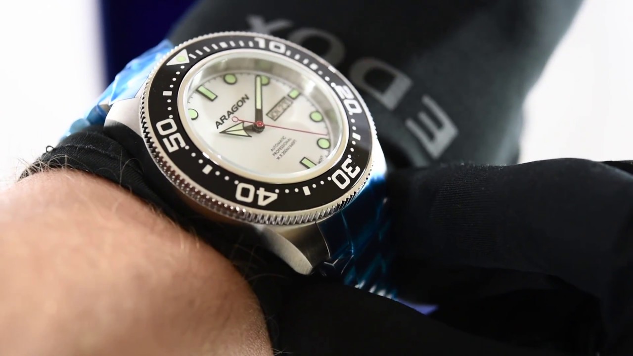 ARAGON Divemaster Automatic 50mm A054WHT