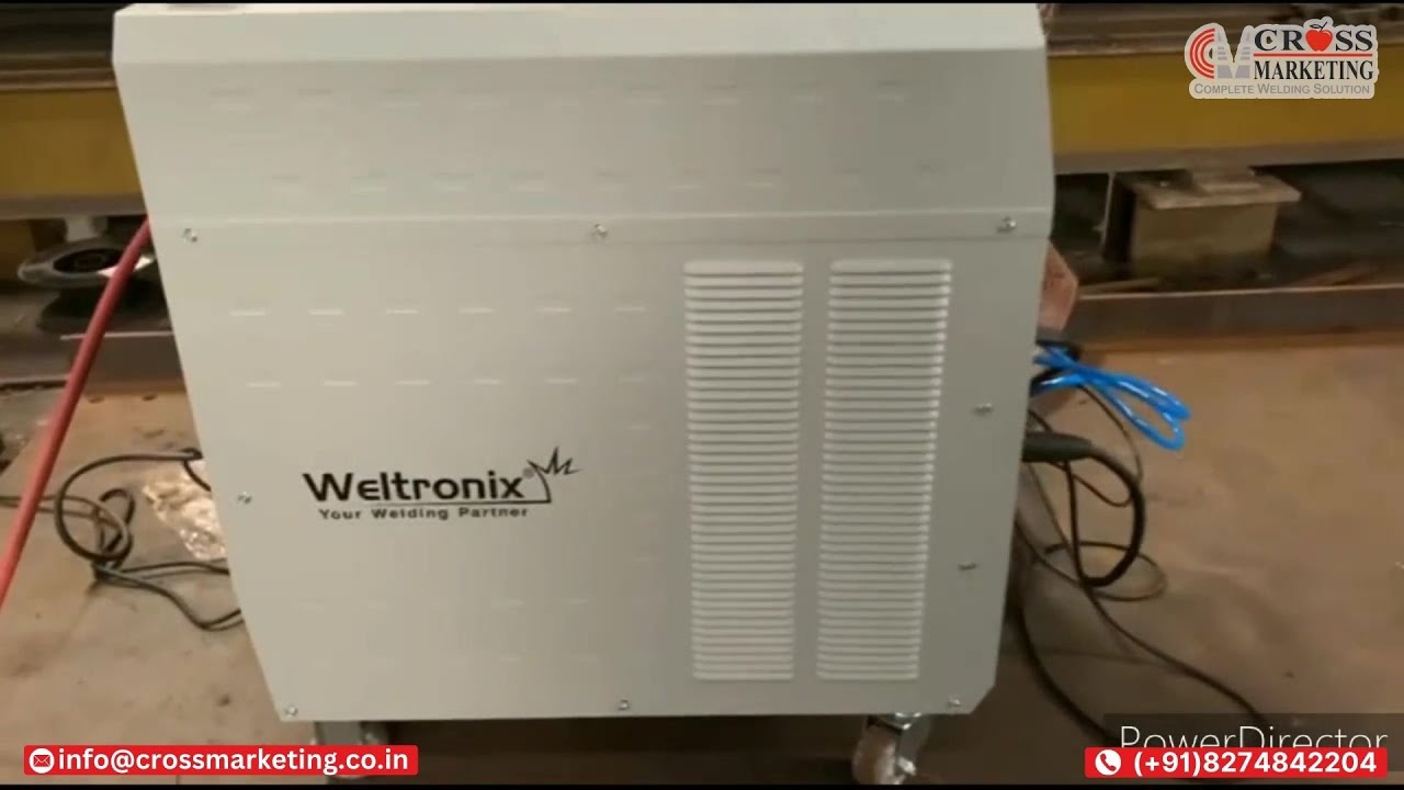 Plasma Cutting 50 mm; Weltronix Cut160 Machine; Onsite Job Video; Phone-: +91-9038320189