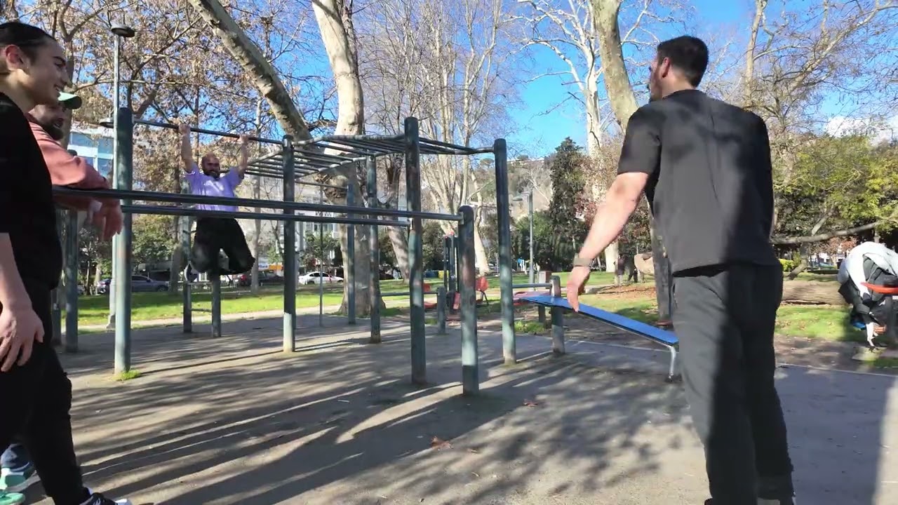 69. Gün Hedef 100 & Parkta antrenman yapıp denize giriyoruz 