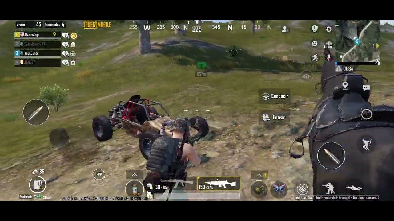 Mi mejor partida jamas Grabada en PUBG Mobile