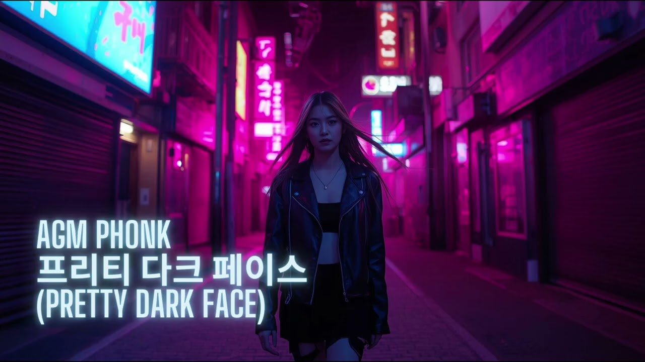 AGM – 프리티 다크 페이스 (Pretty Dark Face) | Korean Phonk ⚡ · AI Global Music 🇰🇷