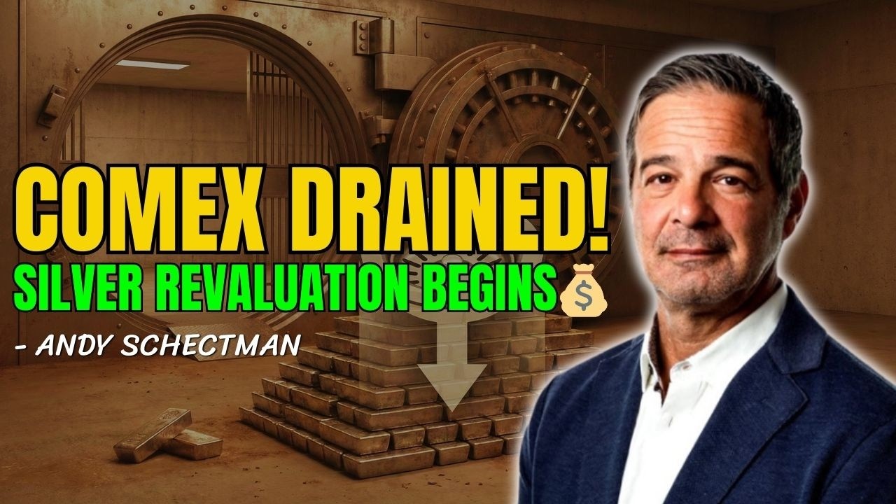 ✨ Silver Manipulation Exposed! COMEX & LBMA Bleeding Out Of Silver | Andy Schectman Silver