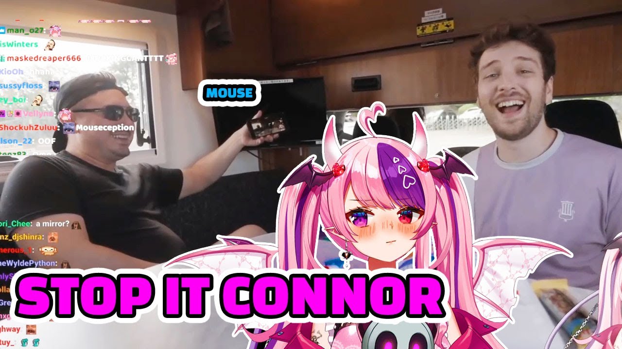 Chris Opens Ironmouse stream with CDawgVA and Everyone loses it