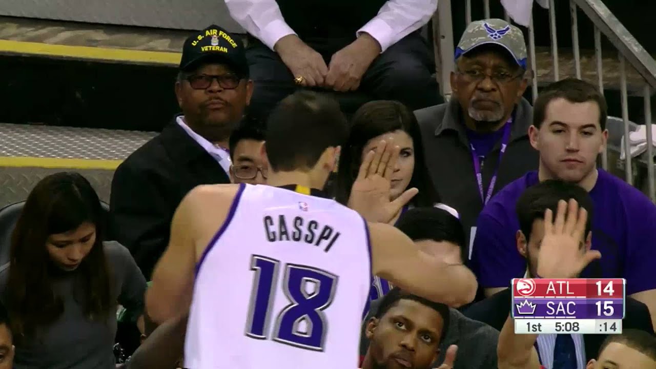 Omri Casspi Money Time Highlights Vs Hawks January 21st 2016