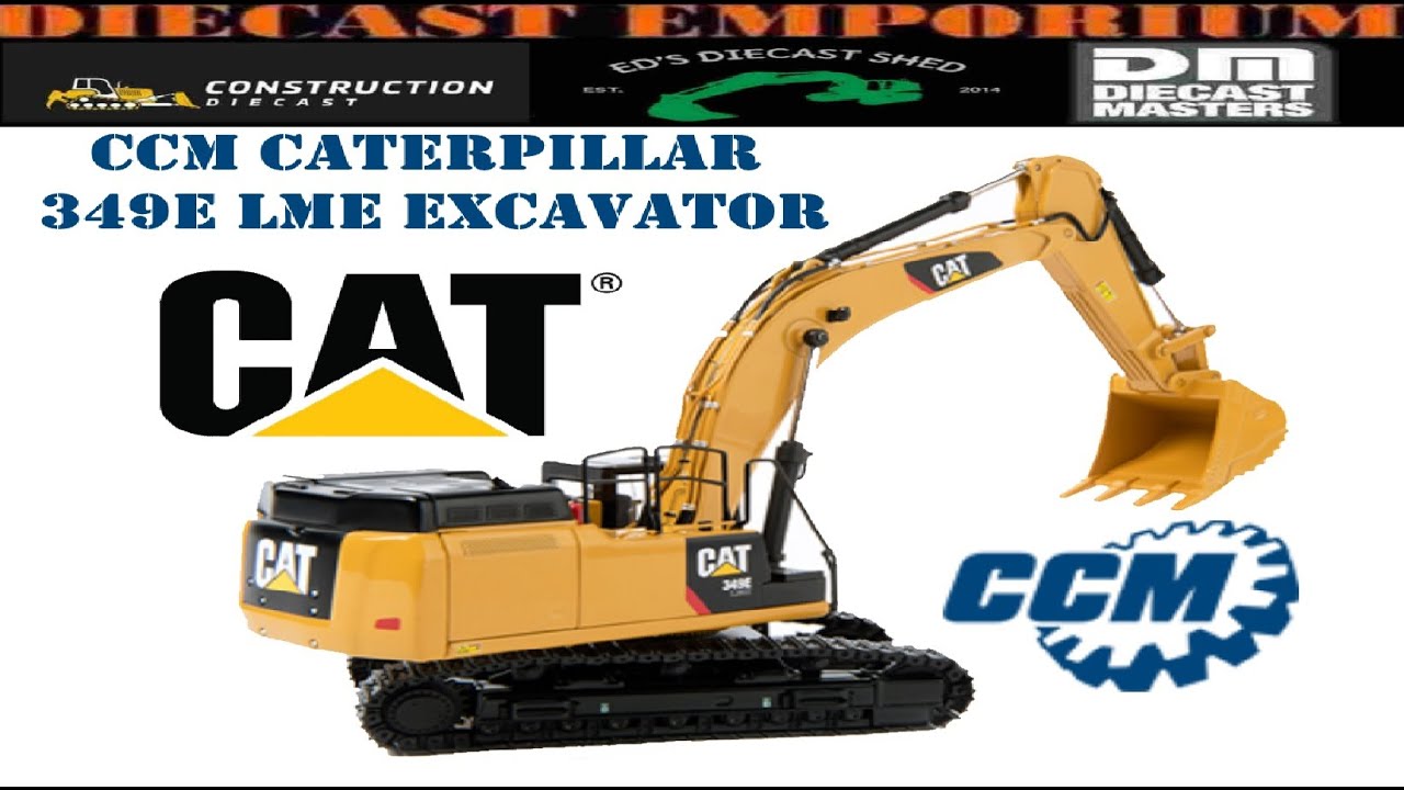 Classic Construction Models CCM Caterpillar 349E LME Excavator Diecast Model Review
