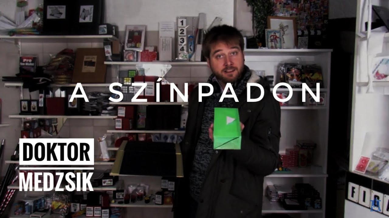 ROLANDO A SZÍNPADON - Doktor Medzsik - FIGARO Bűvészbolt