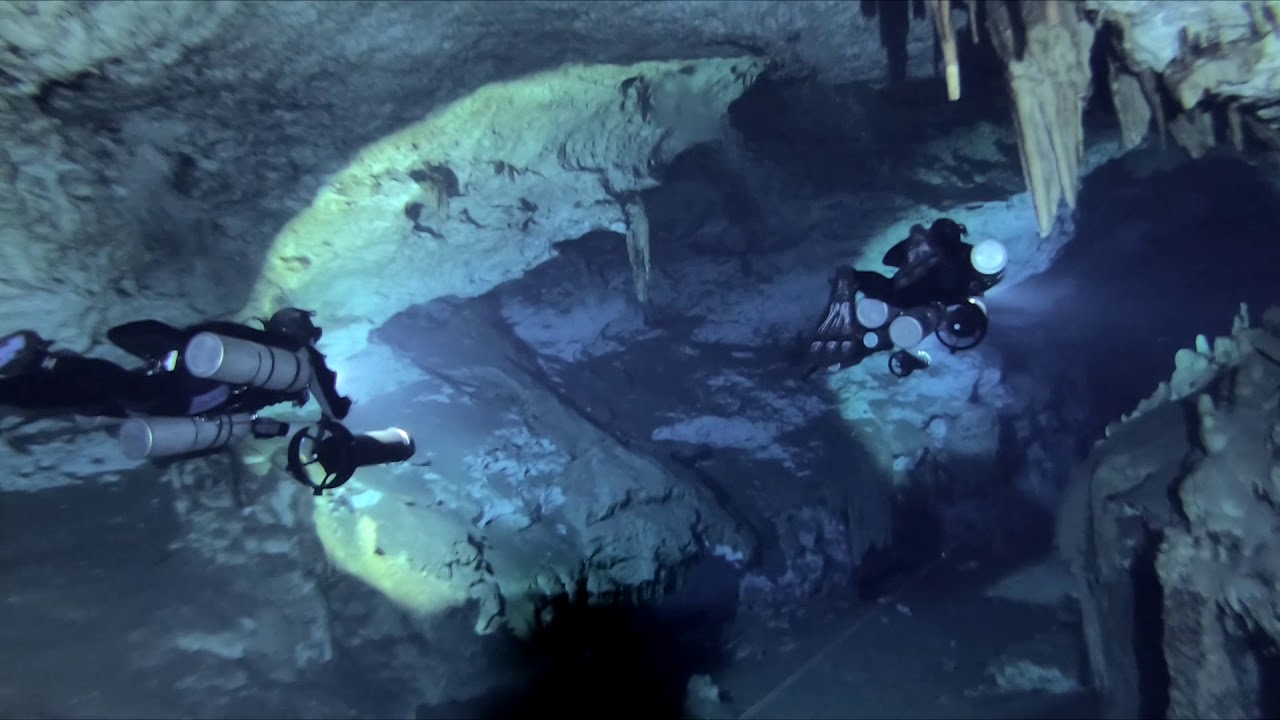 DPV Cave Diving | Students After Training - Sidemounting.com