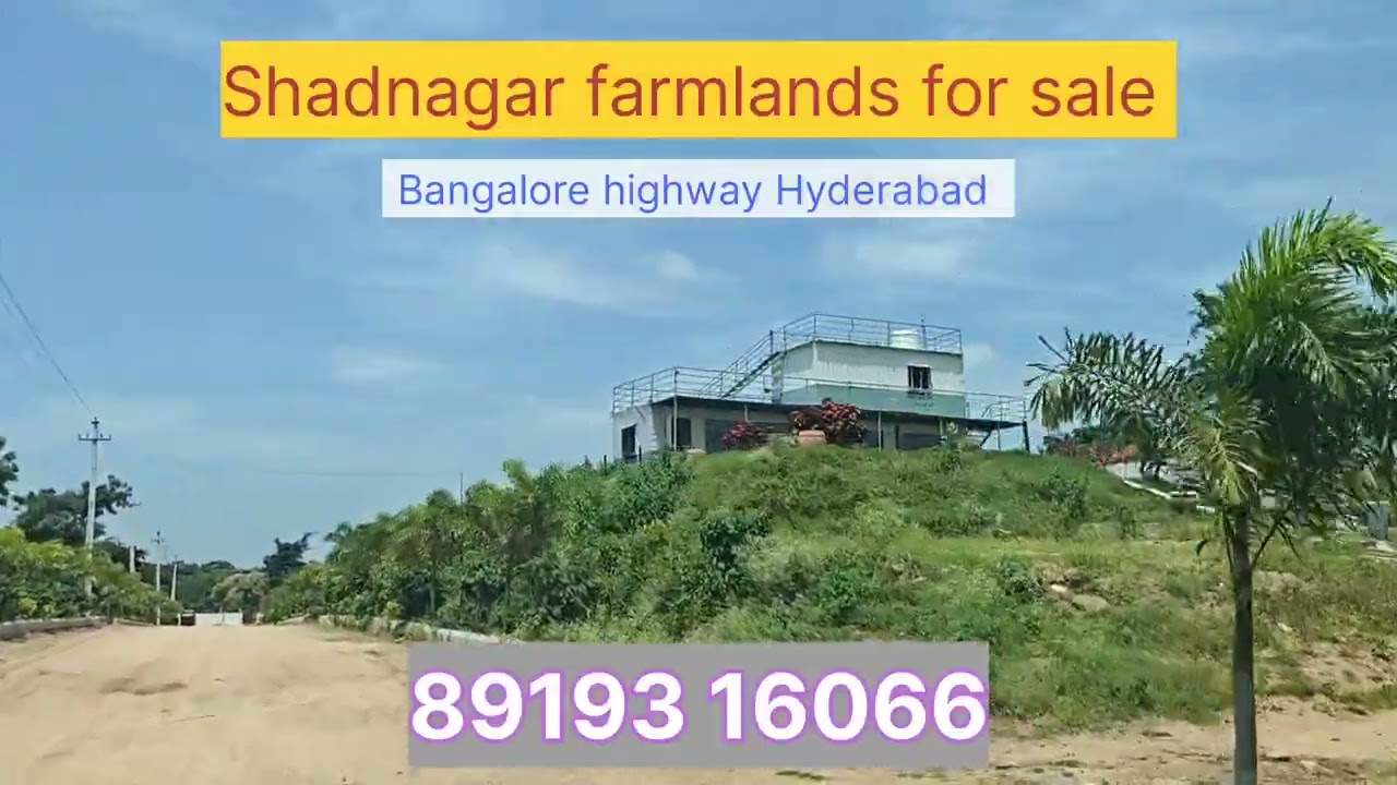 Hyderabad shadnagar agriculture lands for sale |shadnagar farmlands in hyderabad 