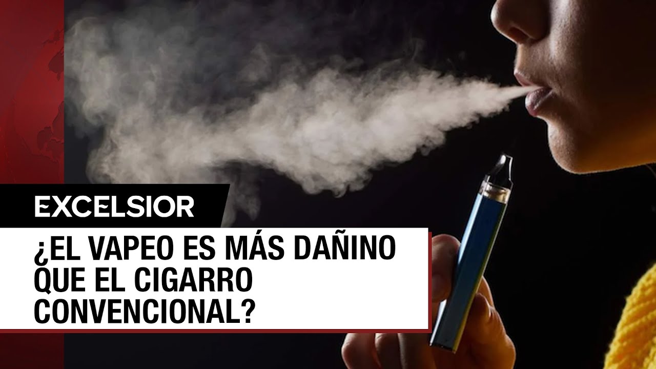 &iquest;Qu&eacute; es m&aacute;s peligroso, el cigarro o el vapeador?