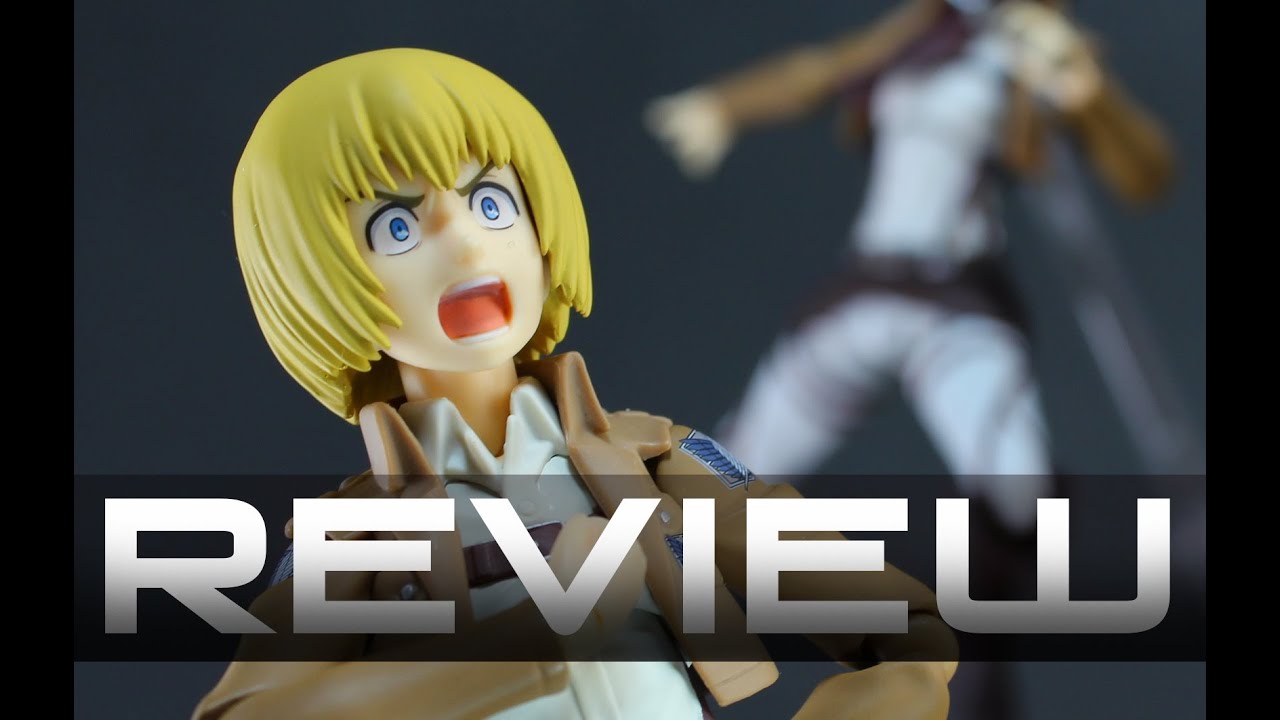figma EX 017 Armin Arlert - Attack on Titan Anime Figure Review 進撃の巨人 アルミン・アルレルト