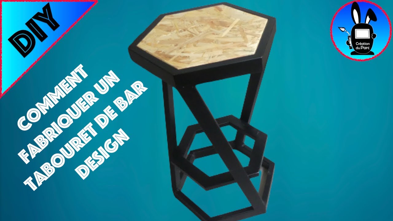 DIY : Comment fabriquer un tabouret de bar design et original