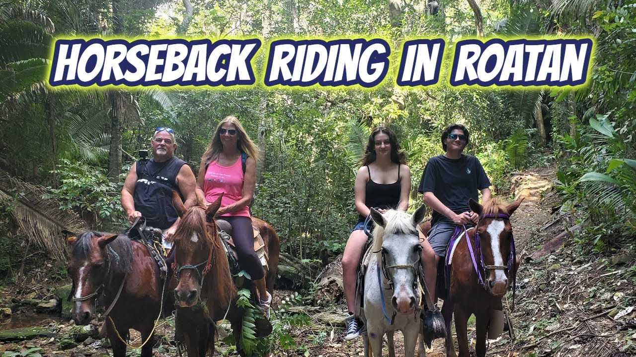 ВЕРХОВАЯ ЕЗДА В РОАТАНЕ С REAL DEAL ROATAN TOURS