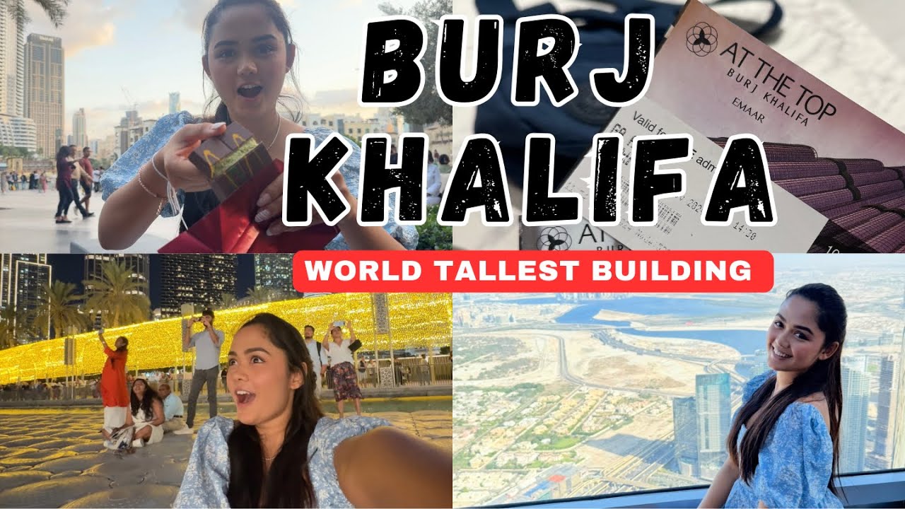Original Dubai Chocolate කමුද?🤤|ලෝකේ උසම Building එකේ දවසක් | Dubai Water fountain එකත් බැලුවා😍