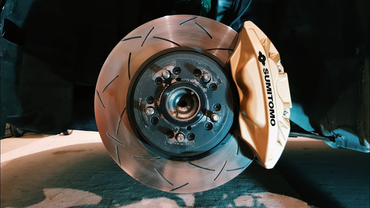 Installing UCF20 4 Piston Big Brakes on my JZX 110 Mark II