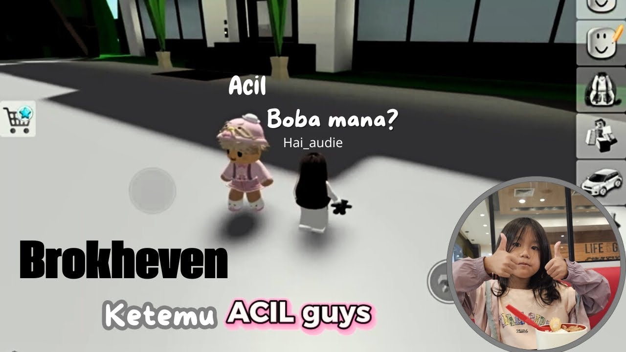 Ketemu ACIL di brokheven indonesia,, hiks 🥲tapi aku  dibohongin #roblox #boba #indonesia