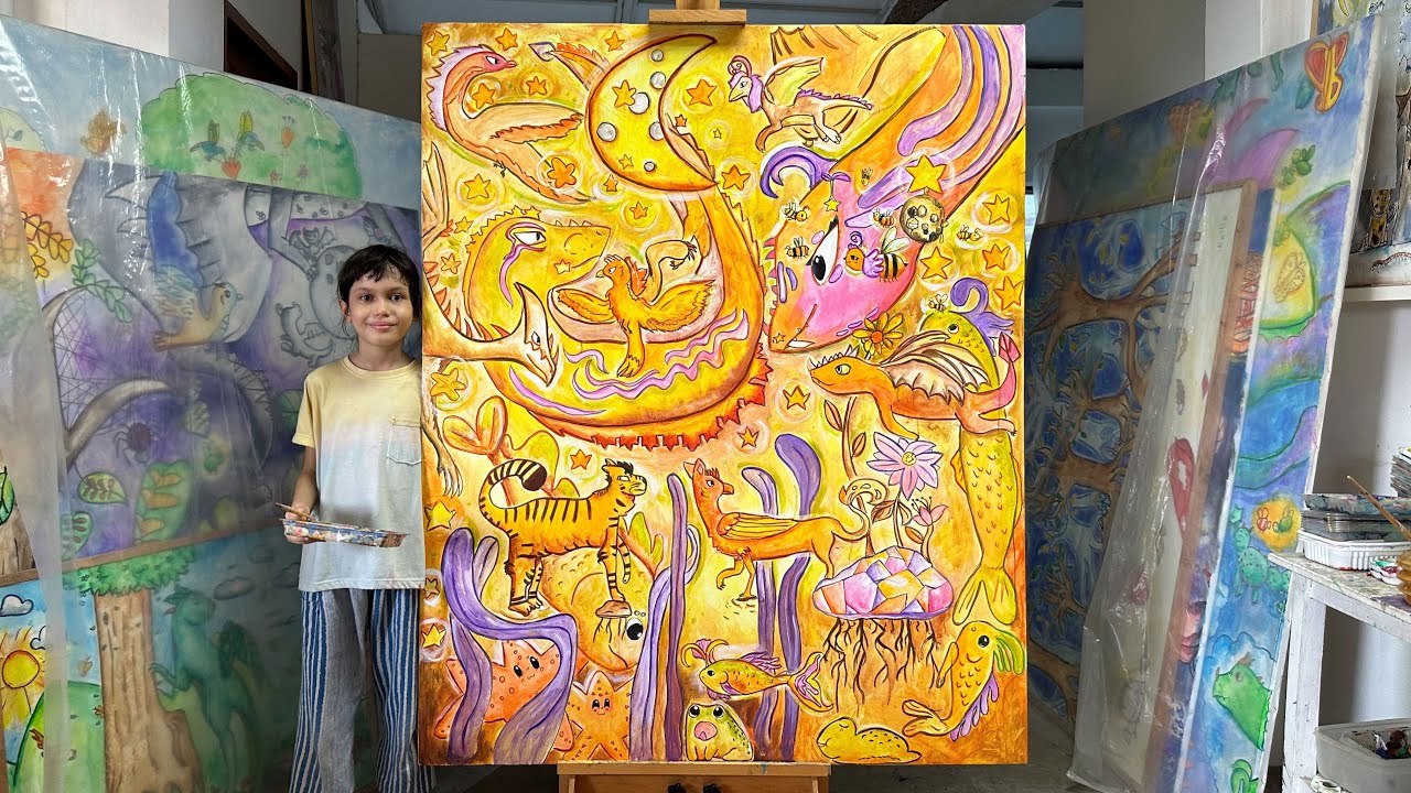 Emilie Painting Picture 
