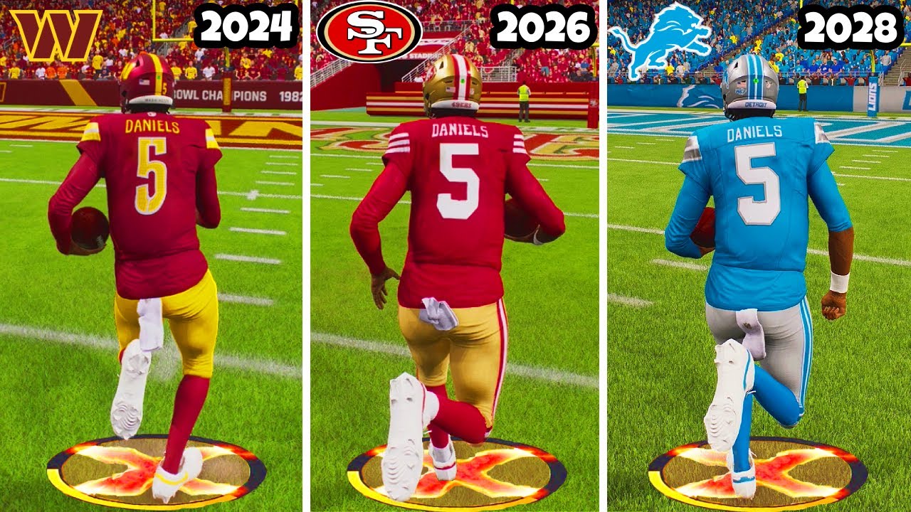 Jayden Daniels But Every Year He Switches teams!