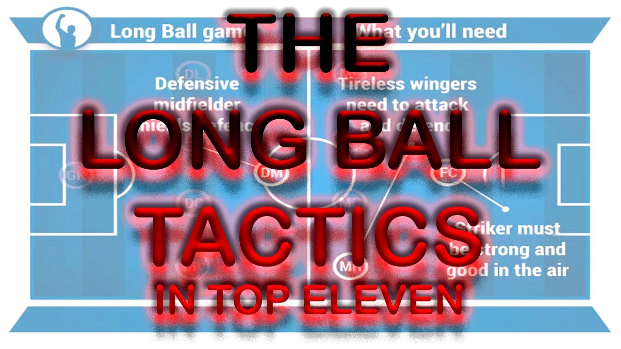 The Long BALL Tactics -In Top Eleven