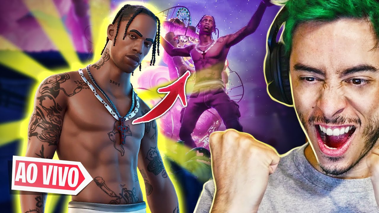 EVENTO AO VIVO DO TRAVIS SCOTT FOI INACREDITÁVEL!