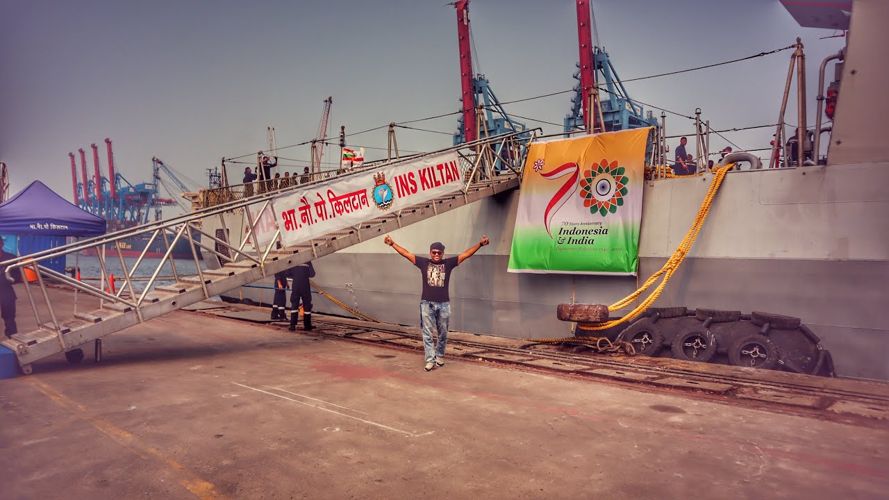 Indian Ship in Jakarta | INS Kiltan