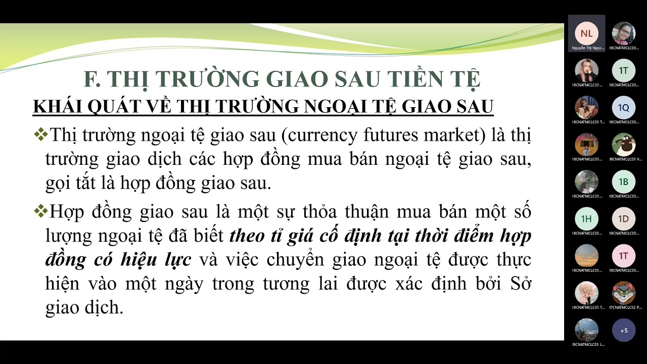 Thanh toán quốc tế (Chương 2)|Lesson 8