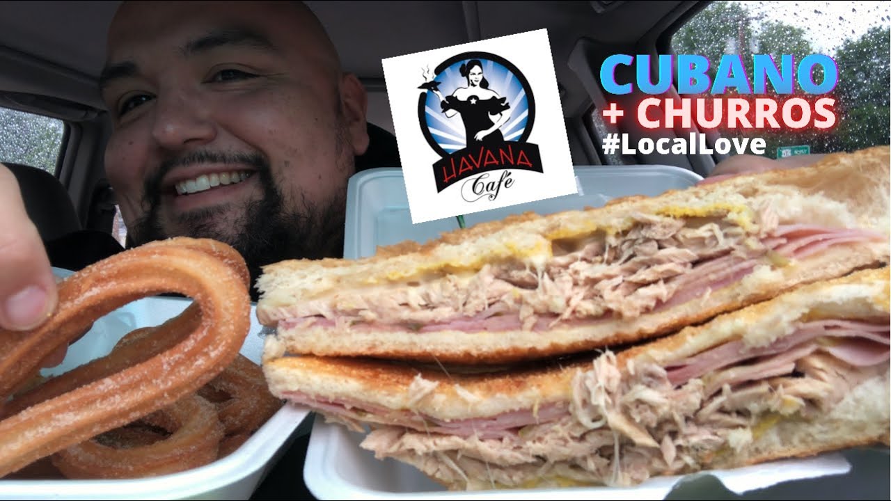 CUBANO + CHURROS 🇨🇺 Havana Cafe in N. Attleboro, MA #LocalLove 🤩 I Went To The Dentist 🦷🥺