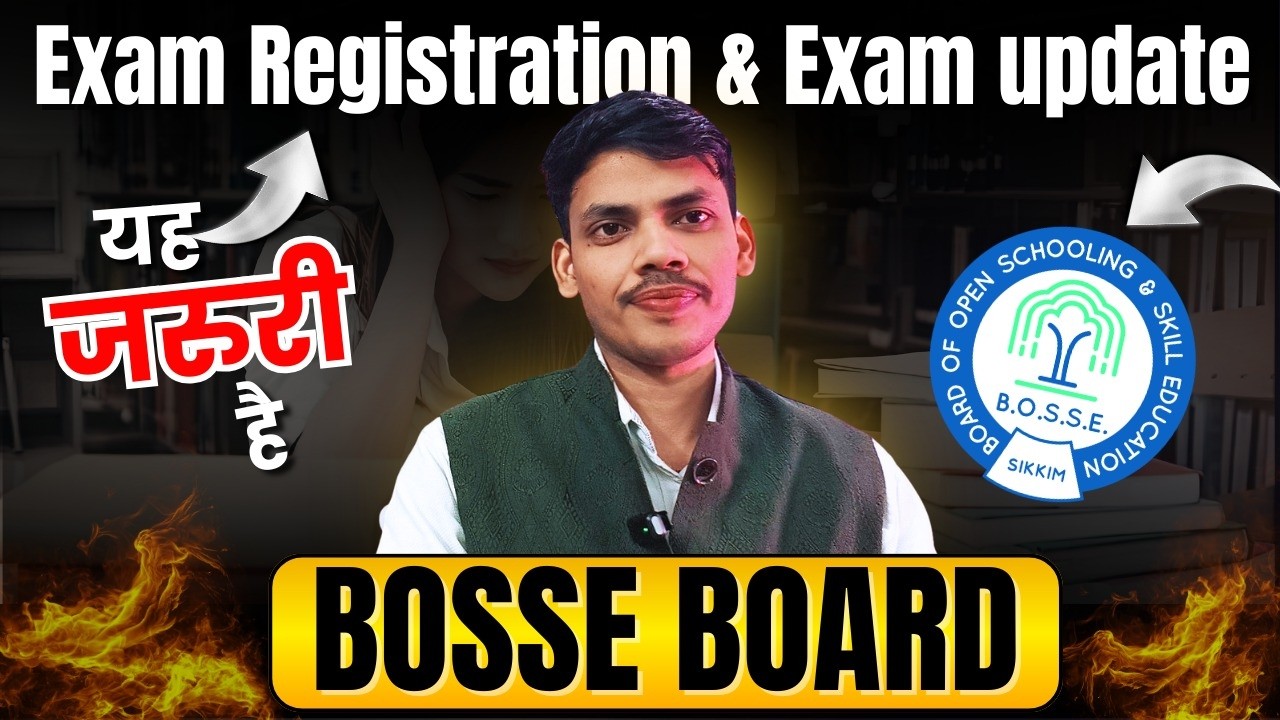 BOSSE Exam Registration Mandatory Full Update + How to Study Smart | BOSSE Exam