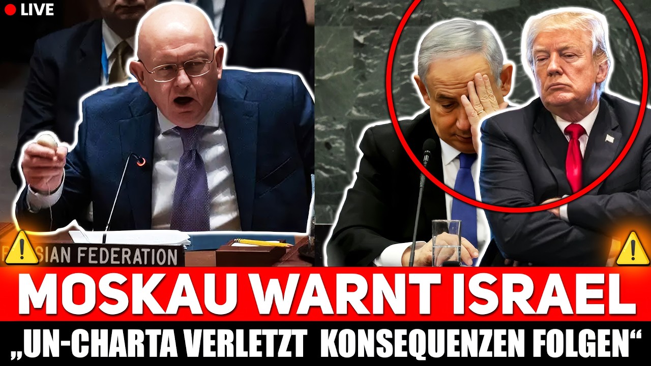 🚨 RUSSLAND wirft ISRAEL vor – GEFÄHRLICHE ESKALATION im NAHEN OSTEN!