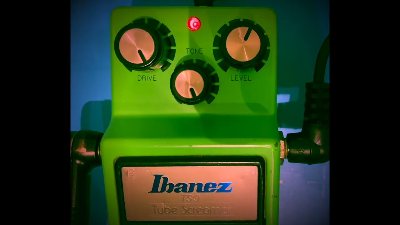Ibanez Ts9 Tube Screamer 90's Bass Demo