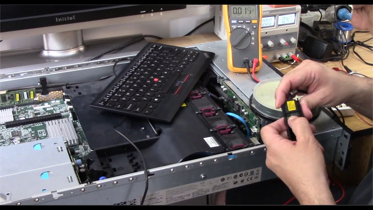 Server HP Prueba, reparacion, instalacion - parte 3 (final)