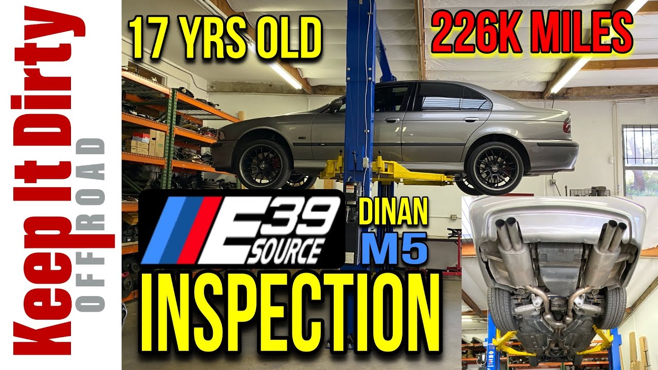 E39 M5 Inspection - 17yrs old & 226,000 mile DINAN M5