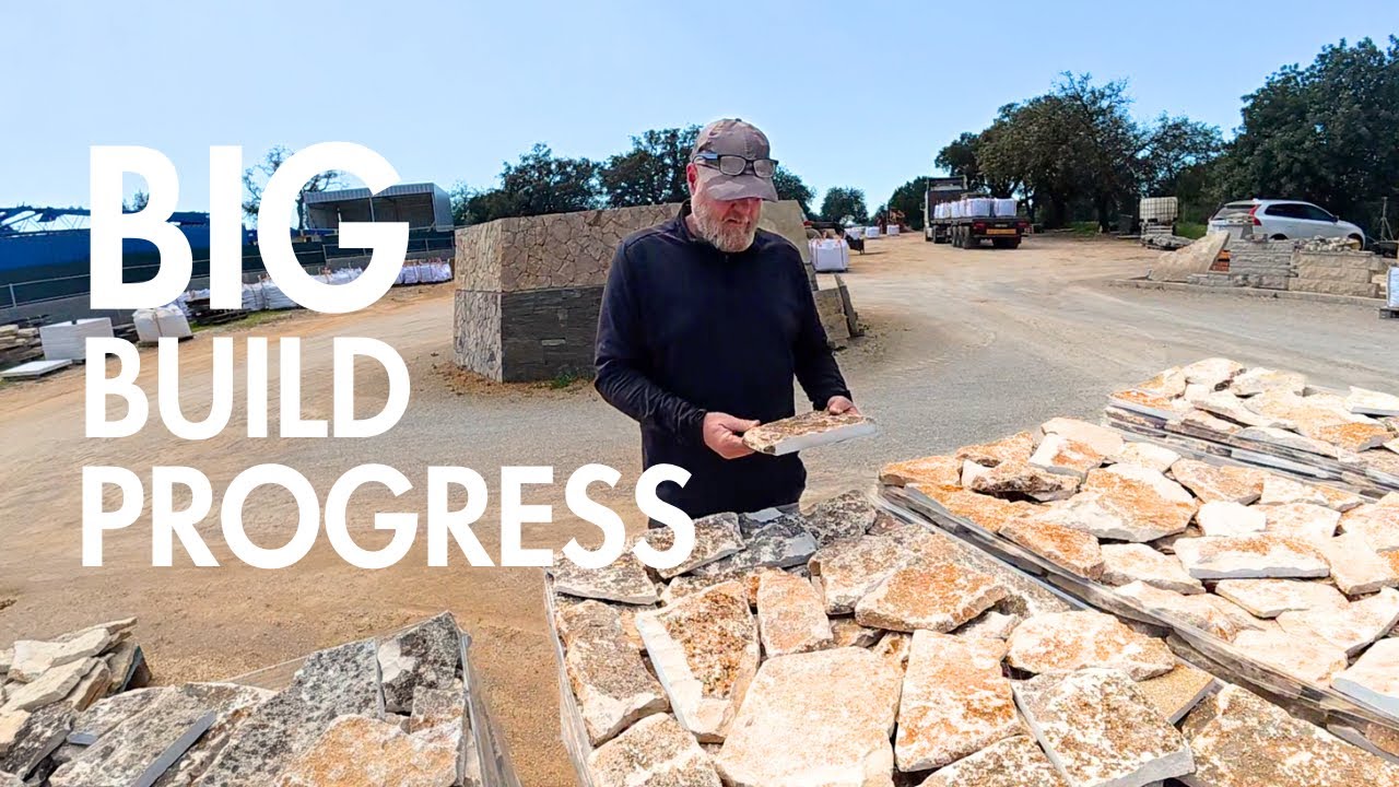 Major Progress At The Quinta | Stone Cladding & Big Build Update