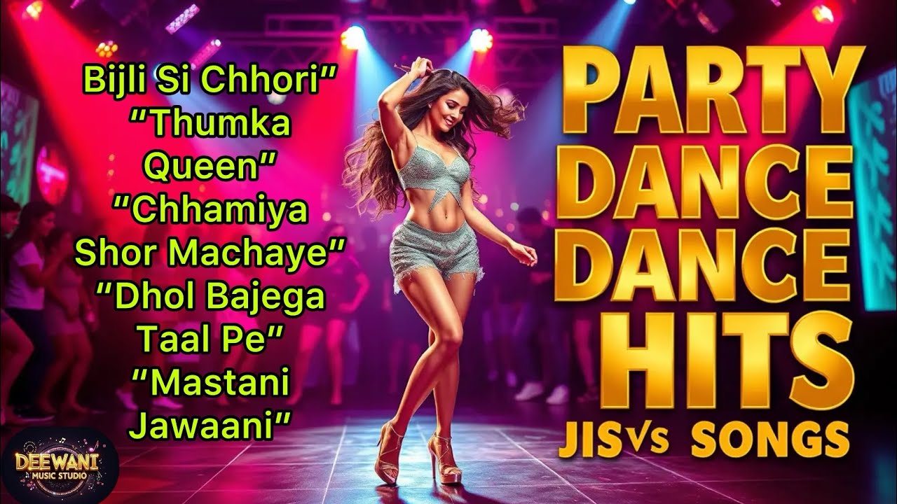 🔥 Nonstop Hindi Dance Item Songs | DJ mix Party Hits | Dance Floor Mashup 2025
