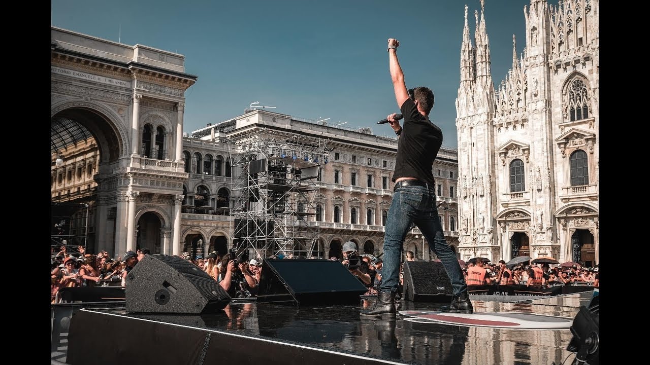 Gianni Basilio - Cartagine live Piazza Duomo - Milano - Radio Italia Live - Il Concerto 2018