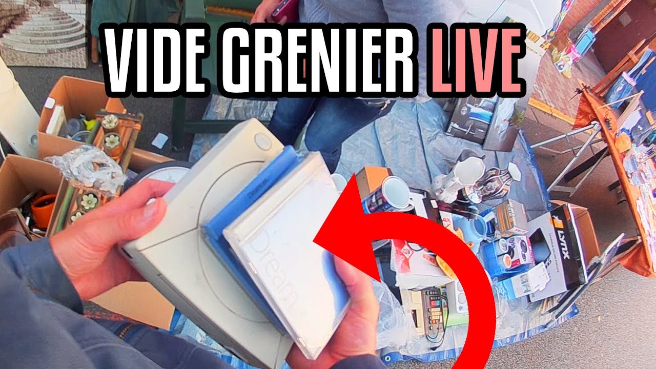 J'AI EU DE LA CHANCE SUR CE VIDE GRENIER LIVE !