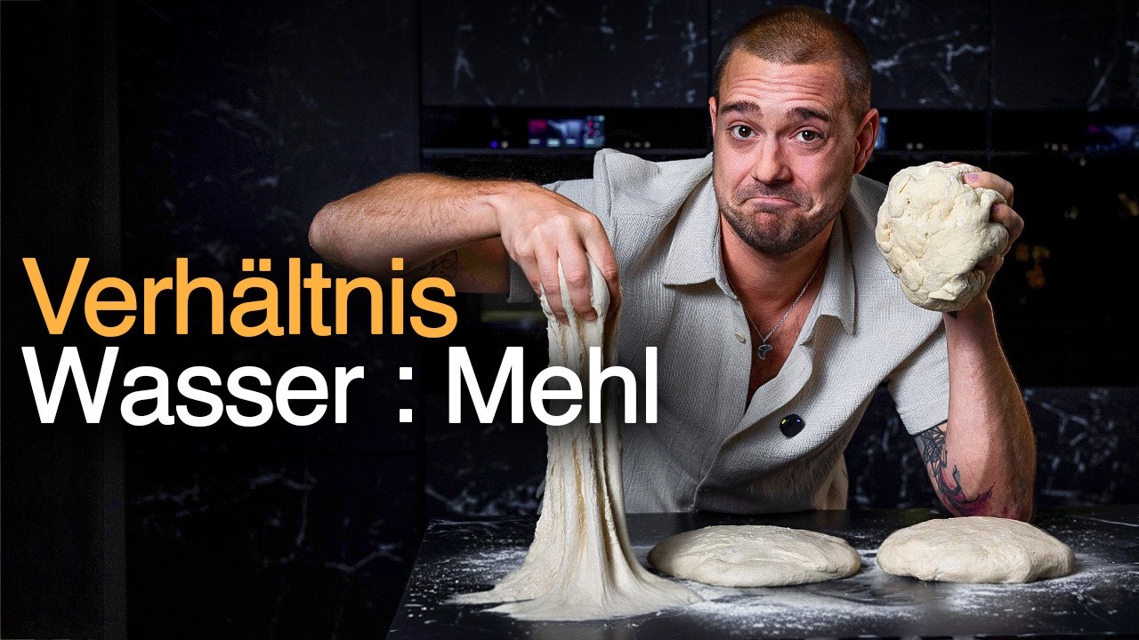 So wirkt sich die Wassermenge auf deinen Teig aus 💧| Baking Lab