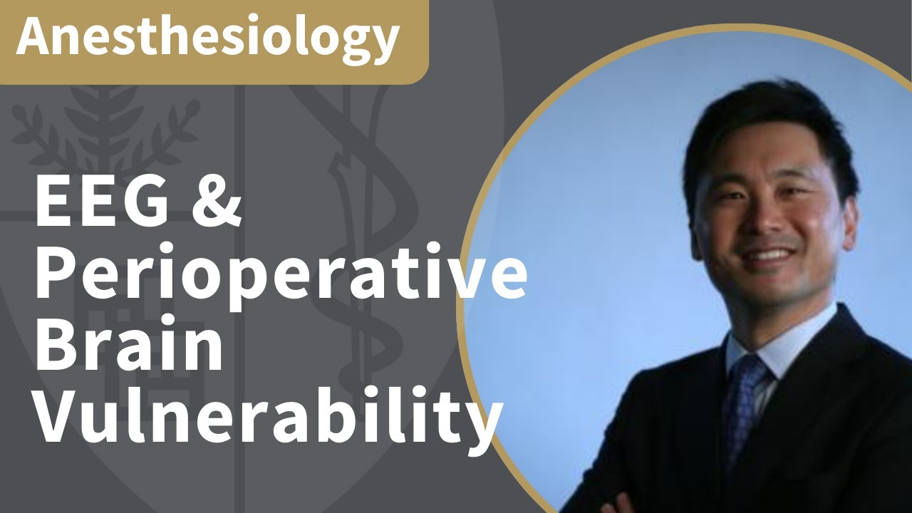 The EEG as a Biomarker of Perioperative Brain Vulnerability | Anesthesiology Grand Rounds