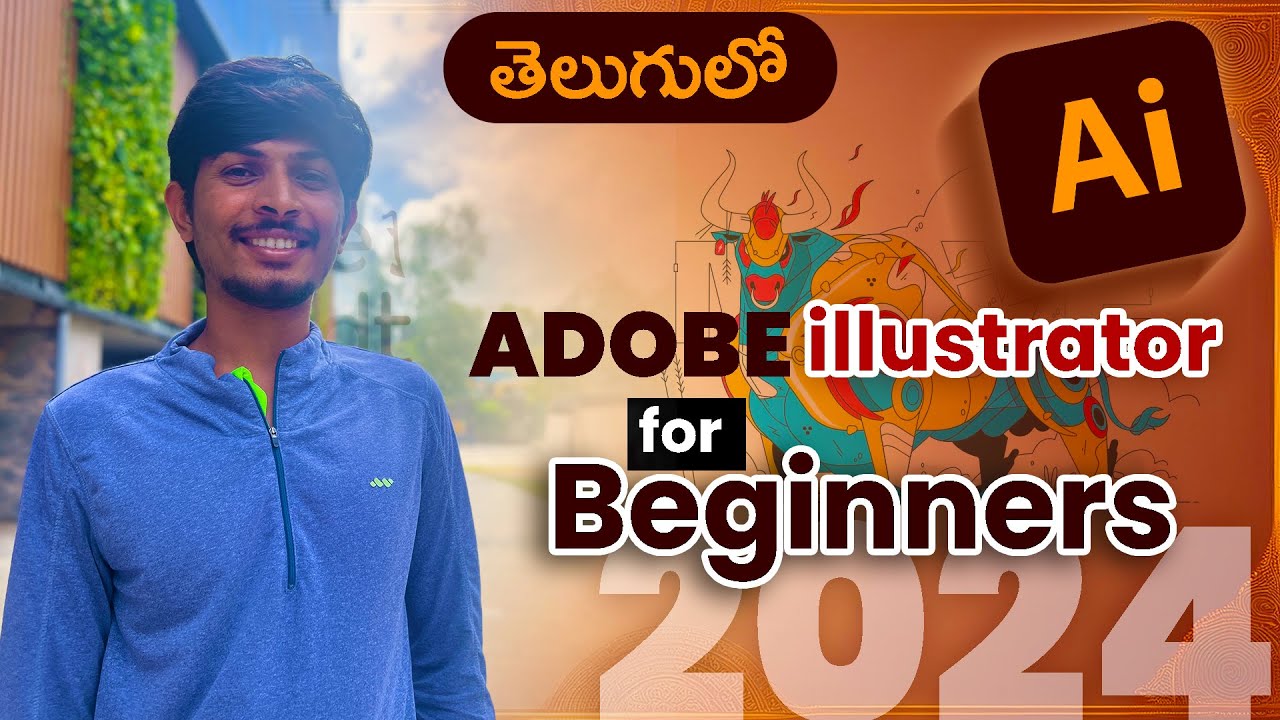 Learn Adobe Illustrator from Scratch - Beginner Tutorial in Telugu