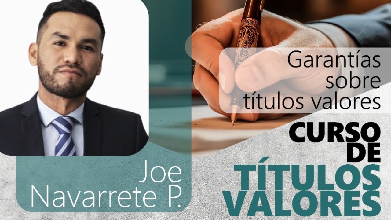 12. Garantías sobre títulos valores | Be Lawyer
