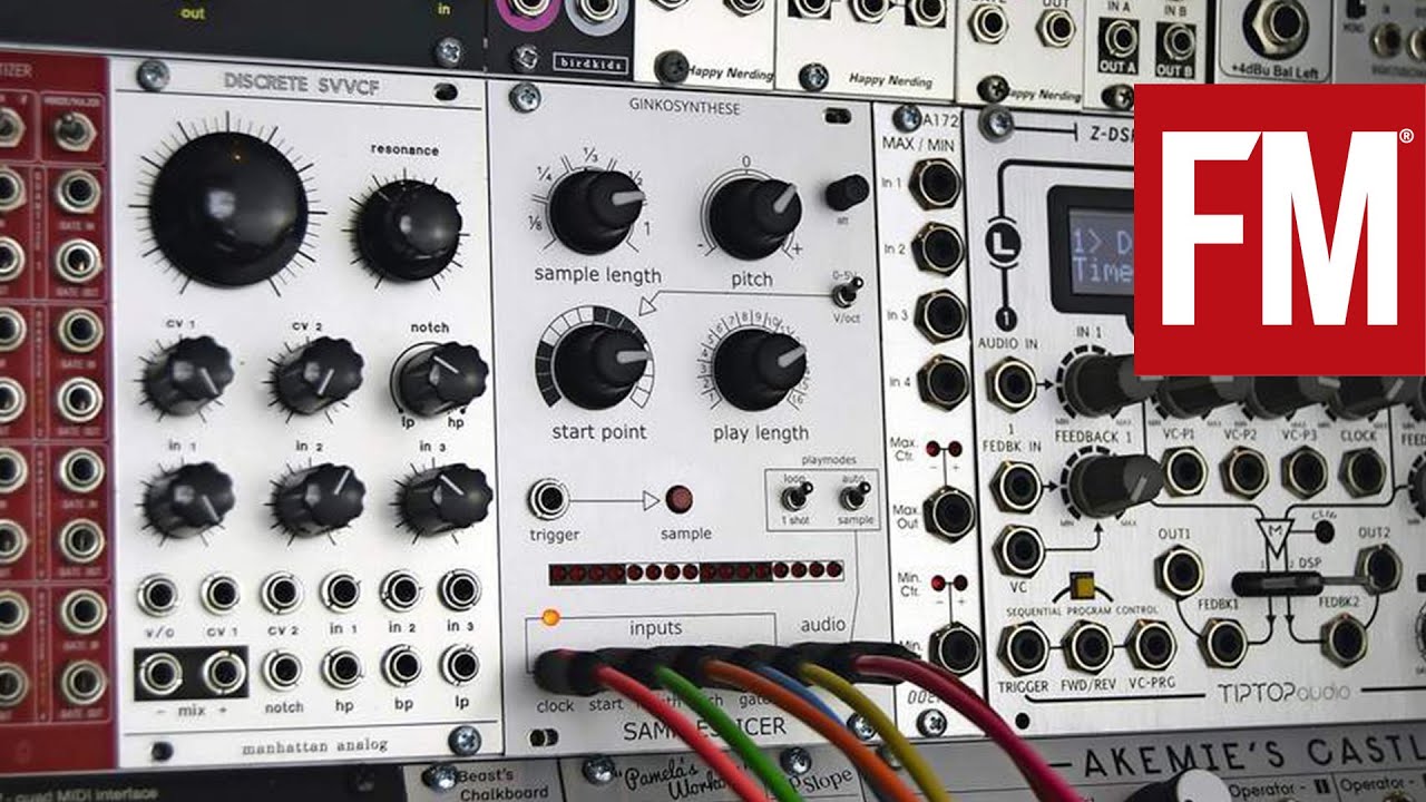 Modular Monthly: Creative sampling with the Ginko Synthese Sampleslicer