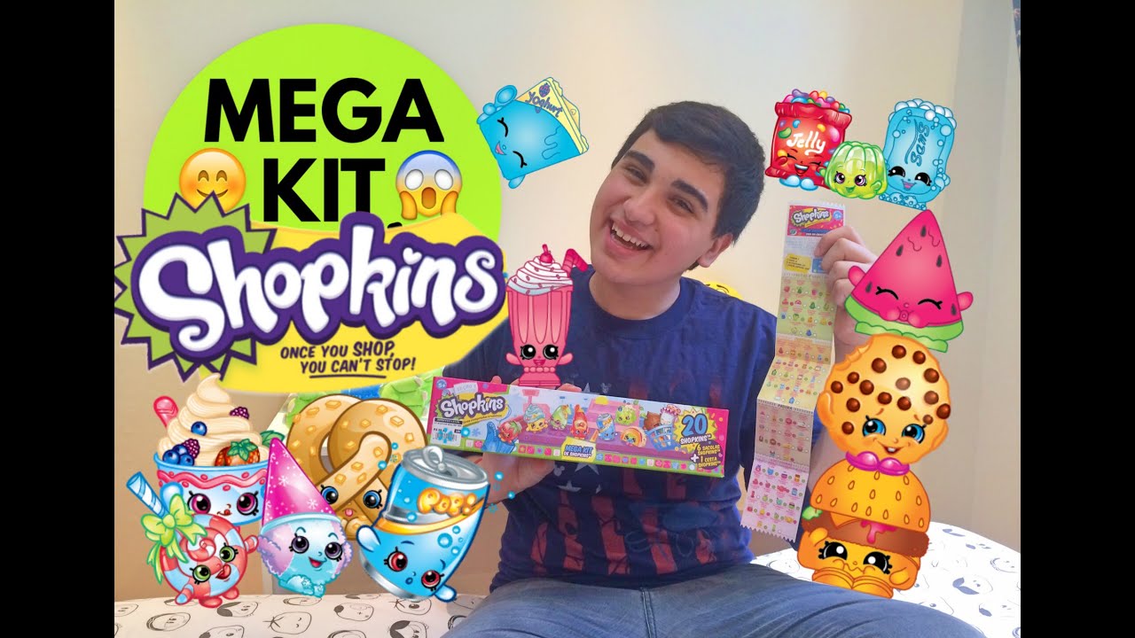 Abrindo o MEGA KIT dos Shopkins By Felipe Calixto