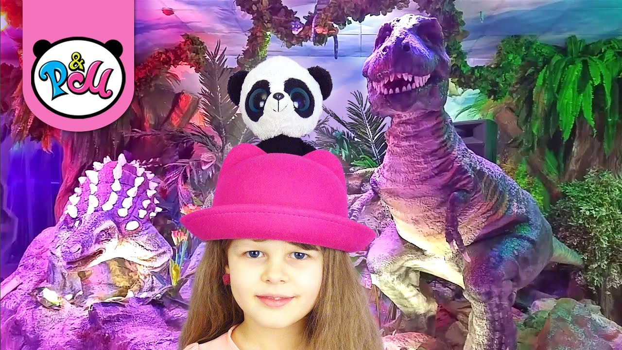 Детский развлекательный центр ДИНОЗАВРиЯ в ТЦ Тивали Минск / Show dinosaurs. Dinosauria. Belarus