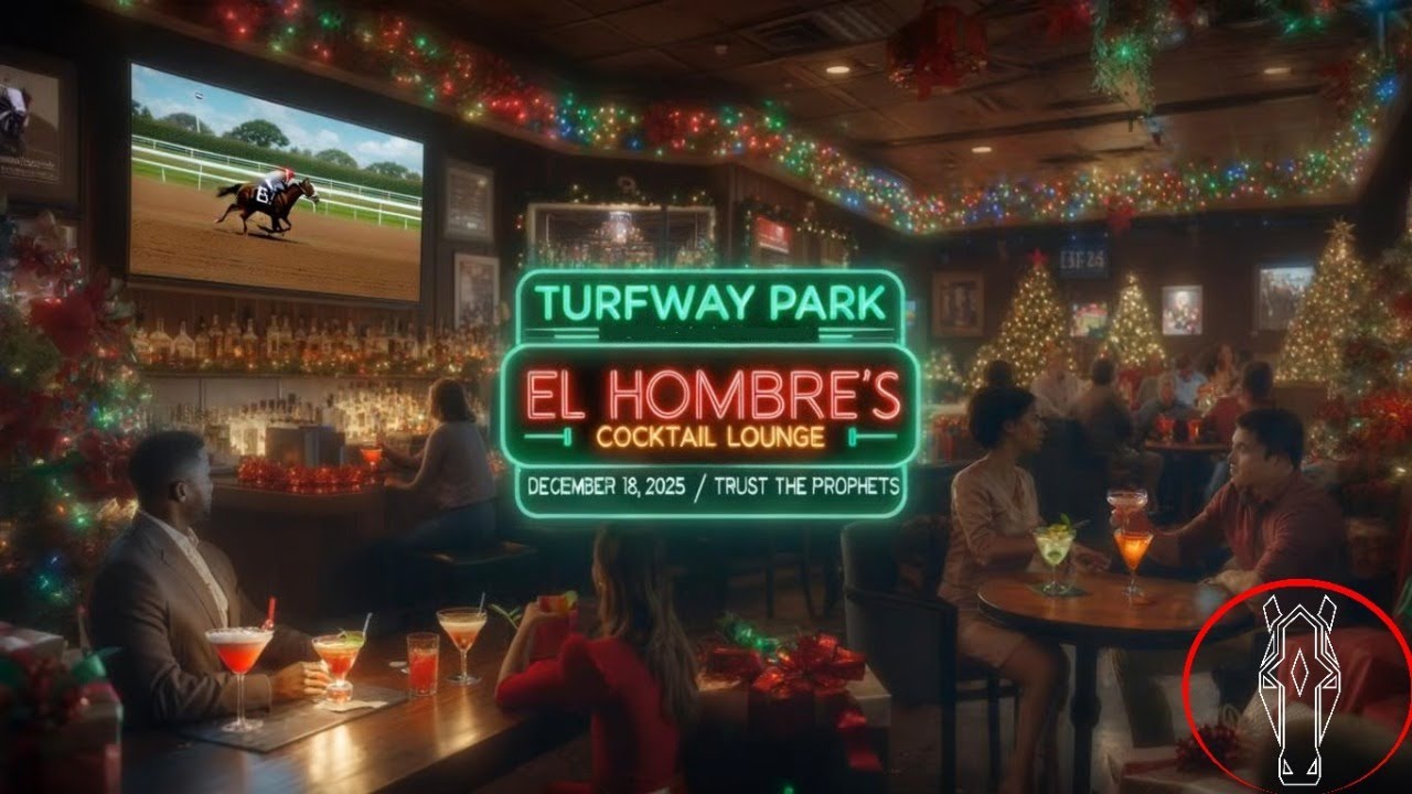 The Cocktail Lounge Ep 156: Live Horse Racing and Betting at TURFWAY PARK! Thursday 12/18/2025 📱