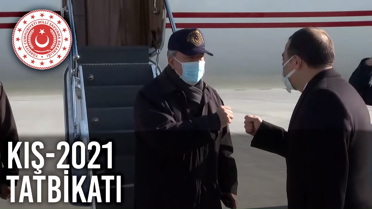 Bakan Akar ve Azerbaycan Savunma Bakanı Org. Zakir Hasanov Kış-2021 Tatbikatı’nı İzledi