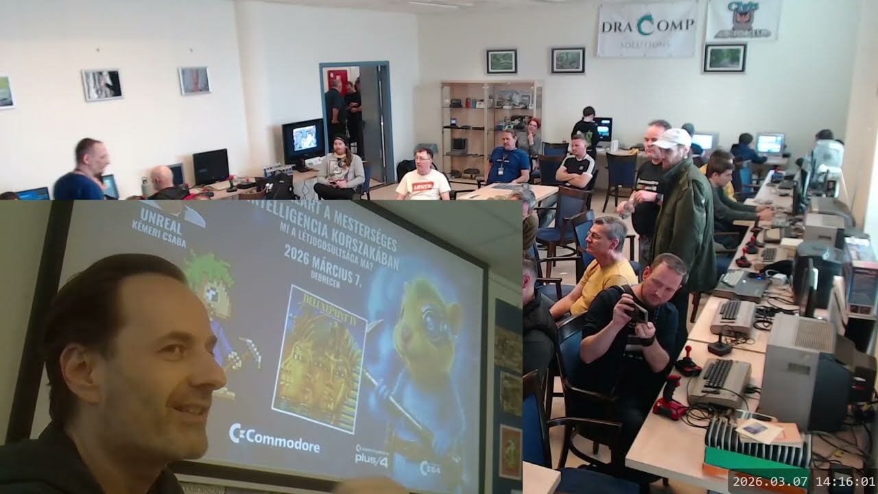 5. Cívis Retró Számítógép Találkozó - Kémeri Csaba 'Unreal' előadása a pixelart az AI korszakában